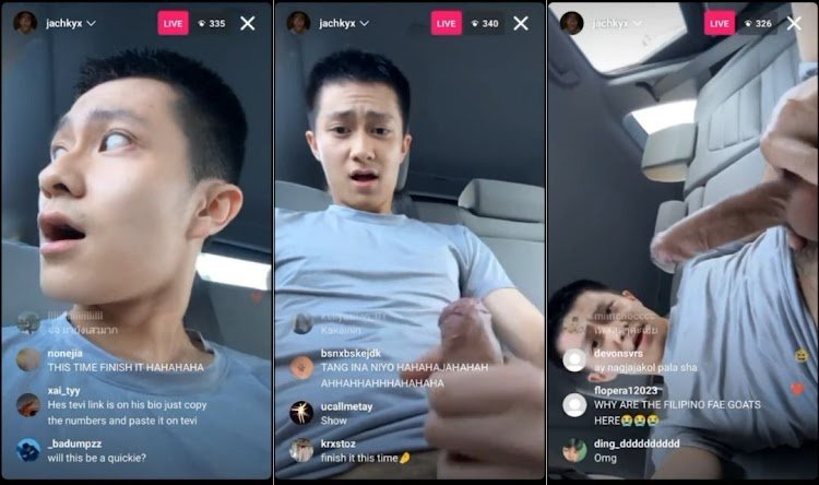 วันนี้เฮียแจ็กมานอกสถานที่ ก็นั่งชักว่าวไลฟ์สดในรถไปเลยสิครับ FC เมนต์รัวๆ น้ำแตกเลียชิมเล็กน้อย ยิ่งเงี่ยนยิ่งฟินเสียวควยครับ