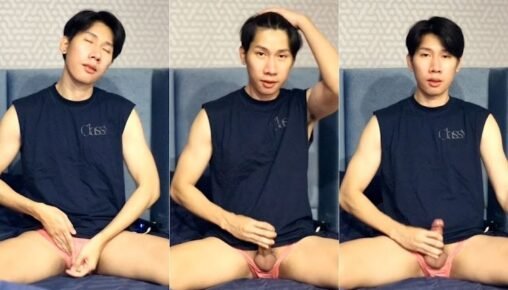 แซม ปรมัตถ์ ใส่กางเกงในสีชมพูถ่ายคลิปยั่วด้วยความเงี่ยน ก่อนจะชักว่าวน้ำแตกใส่กางเกงในโชว์ Onlyfans