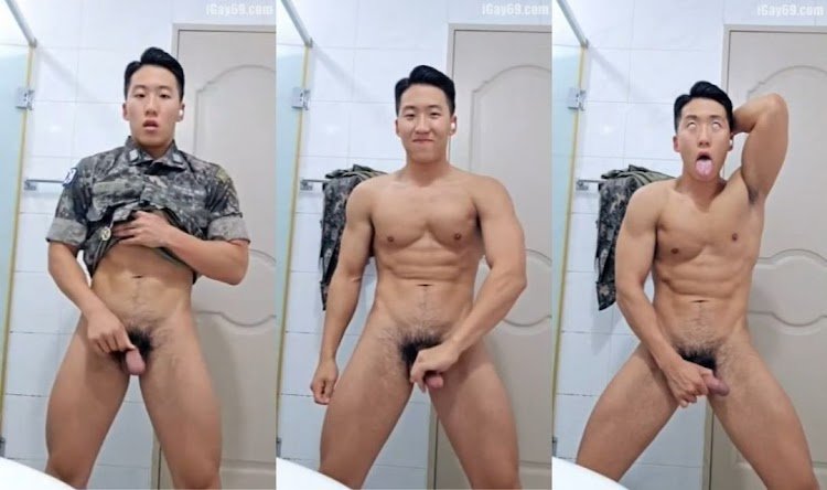 คลิปหลุดทหารเกาหลีชักว่าวแนวโรคจิต วีดีโอคอลให้ทำท่าแปลกๆขณะชักว่าว พี่เขาก็สุดจริงแมนๆแหกตูดทำท่าสาวให้ดู แต่หุ่นแซ่บซิกแพคแน่นๆ