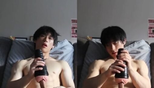 คิจิโร่ โพสต์คลิปช่วยตัวเองโดยใช้ sex toy ไฟฉายชักว่าว เสียวควยมาก จนน้ำแตกข้างในเสียวแค่ไหนไปดูกัน