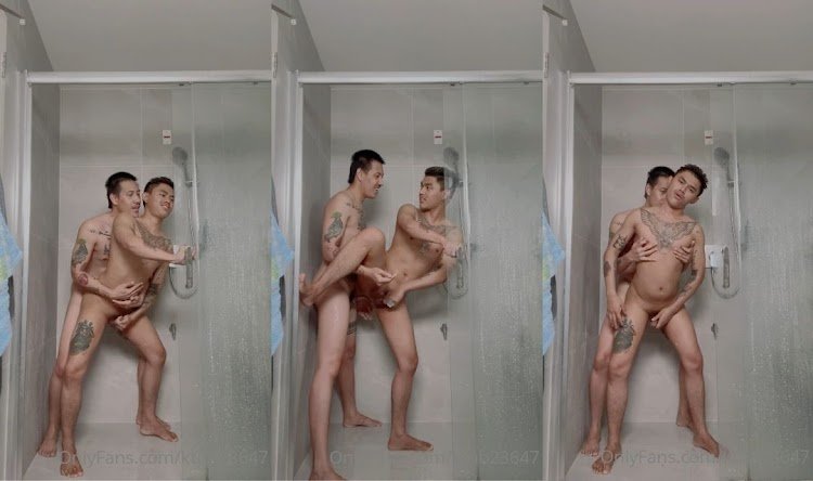 ชินจังชวนแฟนเย็ดในห้องน้ำ ต้ากับบิวคู่รักเกย์อาบน้ำด้วยกันควยแข็งทำไงดีอยากเอาน้ำออกเงี่ยนมากเย็ดกันเลยดีกว่า ว่าแต่อยากเล่นท่าไหนจัดมา