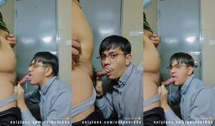 แมวหนวดอมควยหมูอ้วนในห้องน้ำเสียวจัด น้ำเยอะแตกทะลักไม่หยุดใส่เต็มปาก